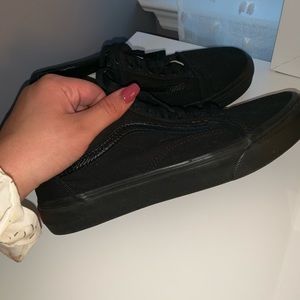 Black Old Skool Vans